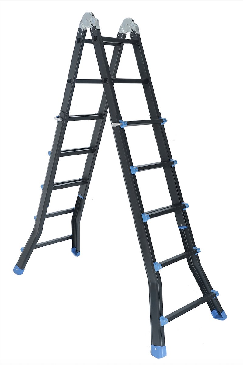 MARK TOOLS PRO - Multiladder Uitschuifbare Vouwladder 4x5 - 4,50 meter – foto 5