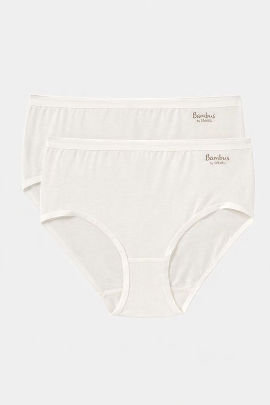 Speidel Bamboe Bamboo Bambus Swenja Dames Midislip 2 Pack - Ecru
