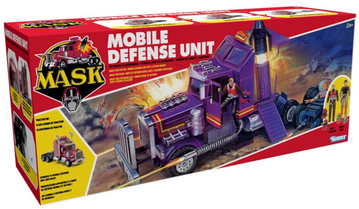 M.A.S.K. Vehicle Mobile Defense Unit (MDU) 12 cm