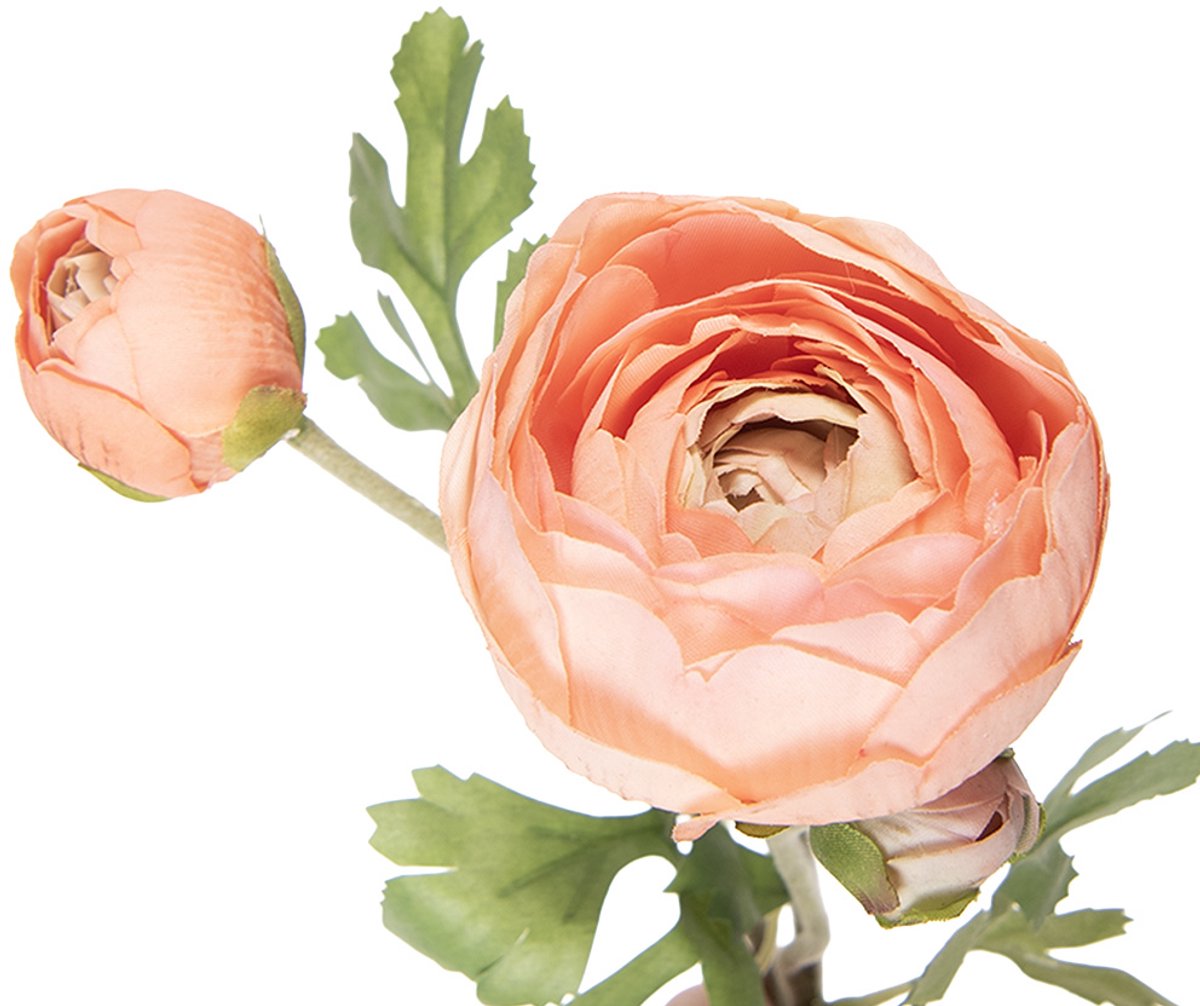 Kunstbloem - Zijden 52 cm Oranje Kunststof Kunstbloemen