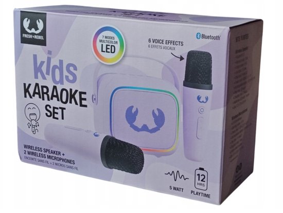 Microphone karaoké,kit Karaoke,Machine de karaoké Portable avec 2