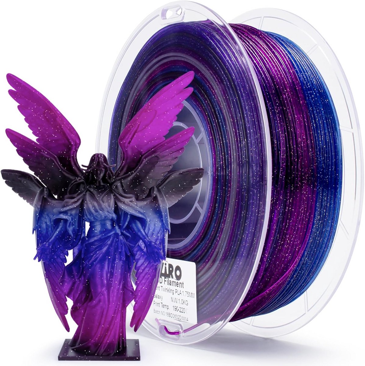 Kleurveranderend Twinkeling PLA Filament 1.75mm 1kg voor 3D Printers - Multicolor 3D Printing Material