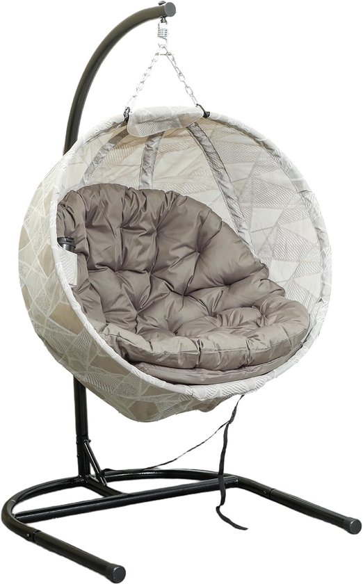 Hoes Voor Hangstoel – Zwart, 190 X 115 Cm, Waterdicht En UV-bestendig, Perfect Voor Tuin En Terras