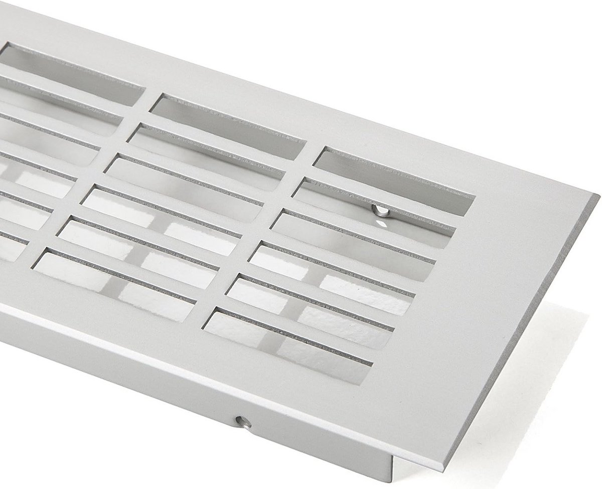 Ventilatiegrille Aluminium L: 500 mm Perforatie