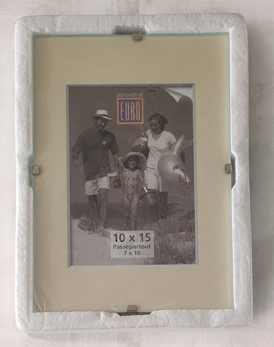 Fotolijst Glas 10 x 15 cm Euro Randloos