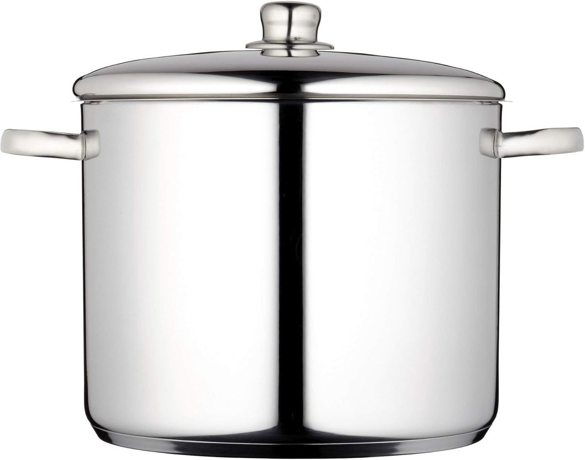 Inductieveilige RVS Voorraadpot met Deksel - 14 L