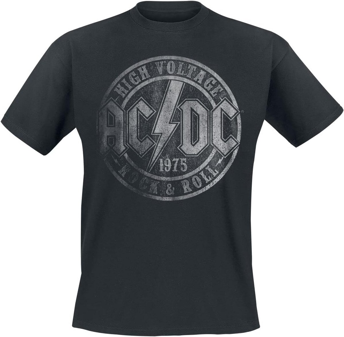 Hoogspannings T-shirt 1975 voor Fans van Rockmuziek