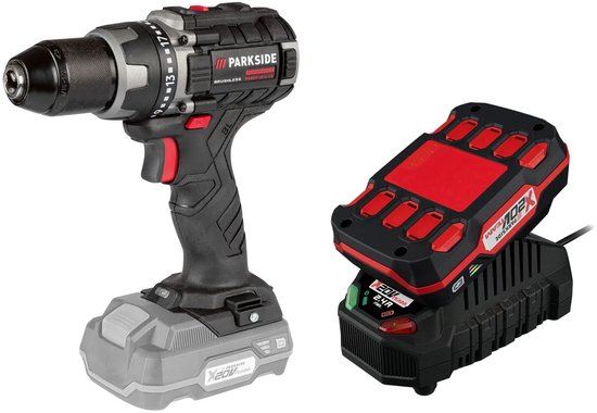 PARKSIDE PERFORMANCE Accu-schroefboormachine 20V - Inclusief lader en accu - Zeer krachtige boormachine