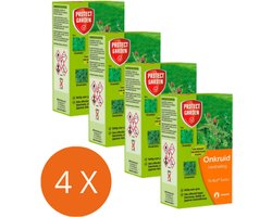 Protect Garden Tri-But Turbo - 4 Stuks – Onkruidverdelger voor gazon – Onkruidverwijderaar concentraat – Tegen hardnekkig onkruid – 100 ml voor 160 m² - Garden Select