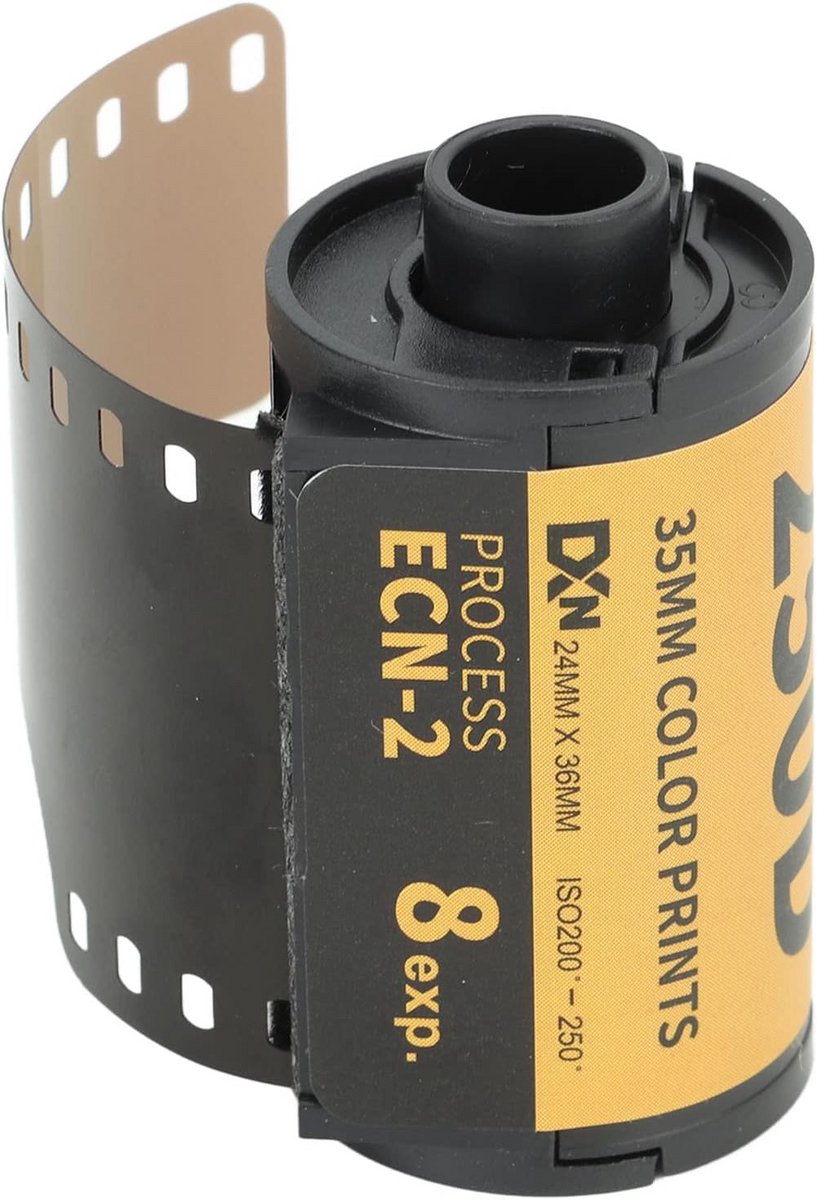 35mm Kleurendrukfilm - Hoogwaardige Negatieve Film voor 135 Camera's - 8 Vellen