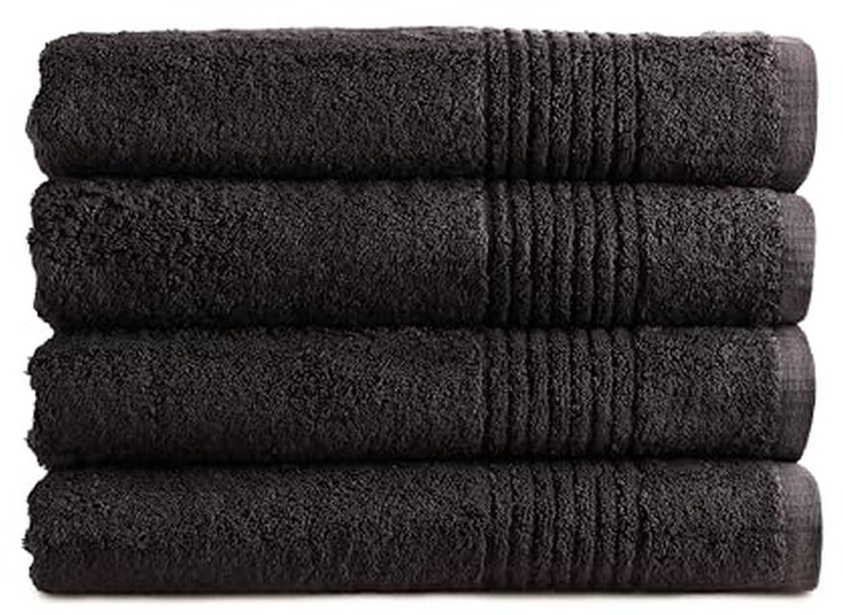 Zachte en Absorberende Handdoekenset 70 x 140 cm, 4 Stuks, 100% Katoen, Luxe Badhanddoeken