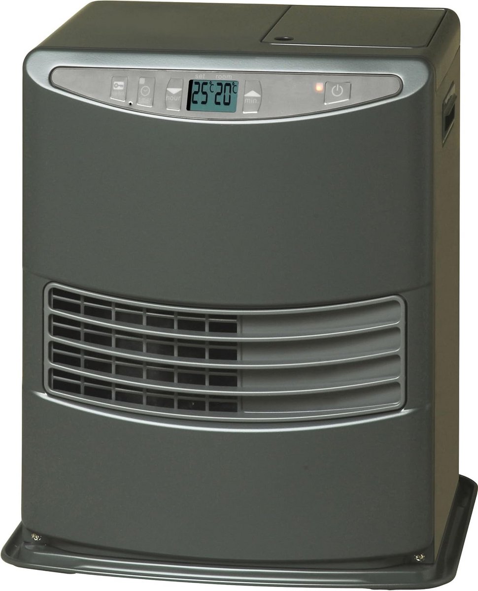 Draagbare Elektronische Brandstofkachel 3000W - Hobby- en Kantoorverwarming tot 48m²