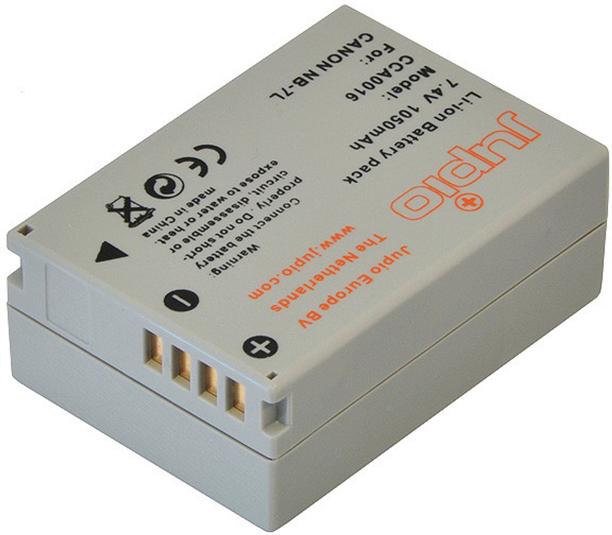 Jupio NB-7L 1050 mAh | Batterijen voor camera's | Kabels, Adapters&Laders - Batterijen&Accu's | CCA0016