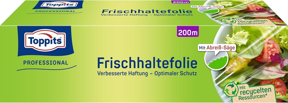Vershoudfolie 200 m met Afscheurhulp