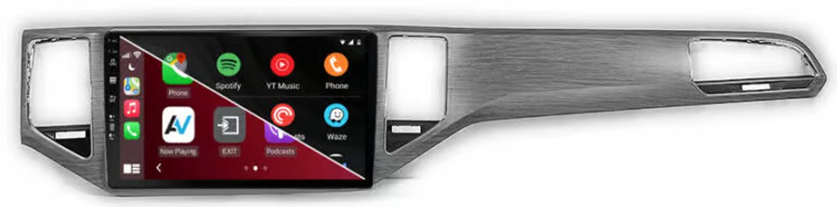 Apple CarPlay & Android Auto Autoradio met DAB+ voor Volkswagen Golf sportsvan 2015+