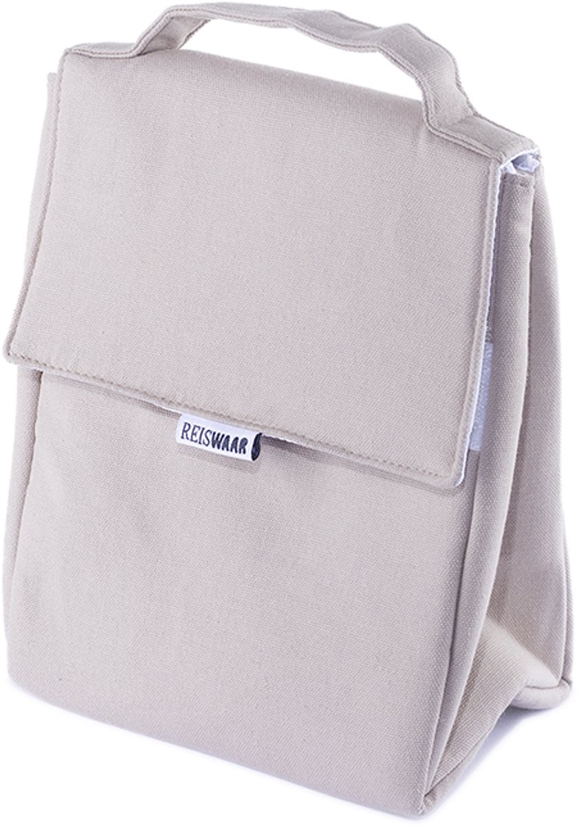ReisWAAR Lunchbag - Beige - Katoen