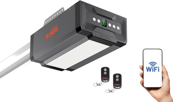 Boxer 4000 premium® Wi-Fi garagedeuropener incl. 2 ... - Bol