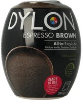 Teinture pour tissu DYLON - Dosettes pour lave-linge - Marron expresso - 350g