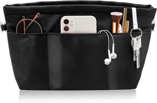 Tas GNNS-ontvangers - met vakken, zwart met geel - SEW-60014