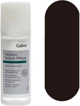 Gourde d'entretien Gabor Suede Nubuck Velours - Marron foncé - convient également pour les combinaisons de haute technologie, de couture et de matériaux