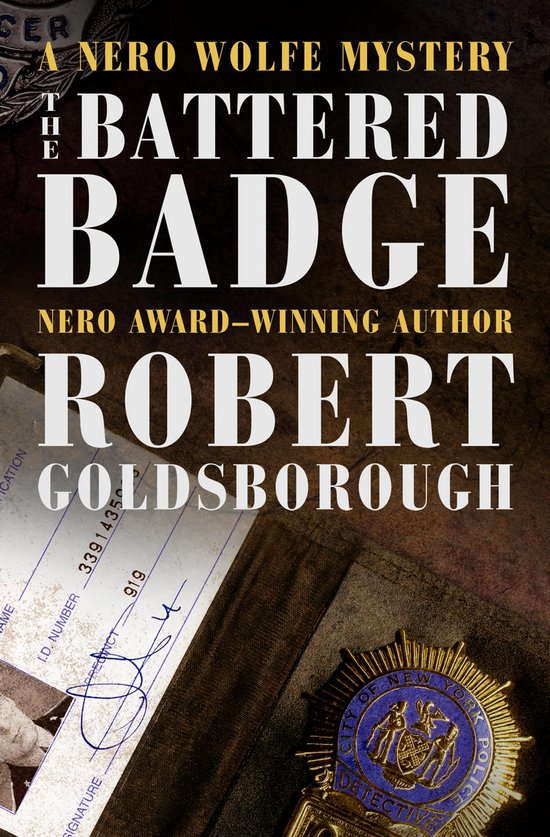 The Nero Wolfe Mysteries 13 - The Battered Badge - cover