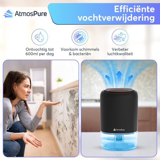 Luchtontvochtigers voor de badkamer 2600 ml