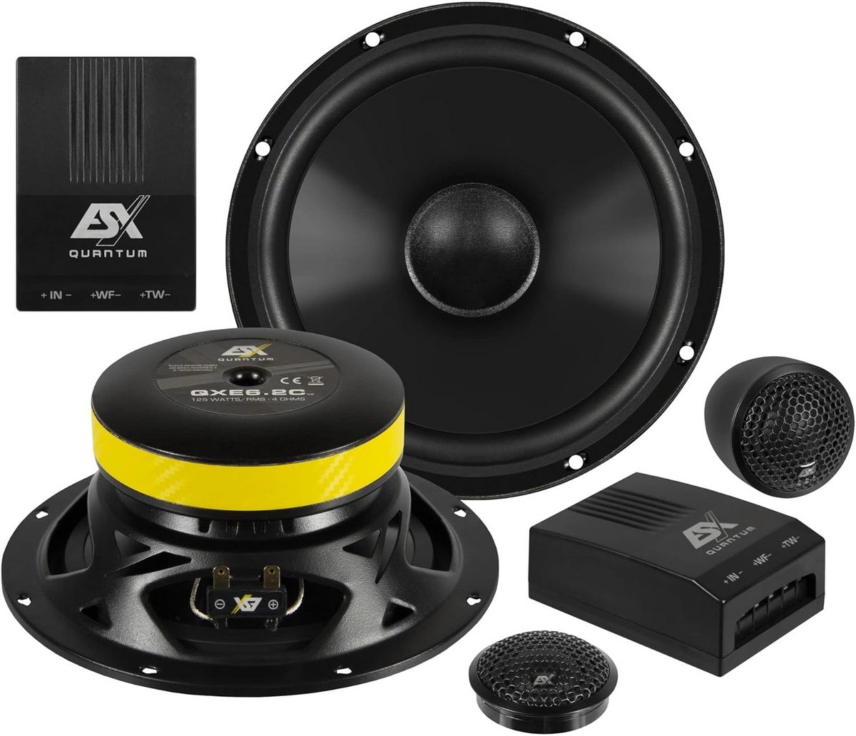 16,5 cm 2-weg Component Luidsprekersysteem Autoset - Hoge Kwaliteit Audio