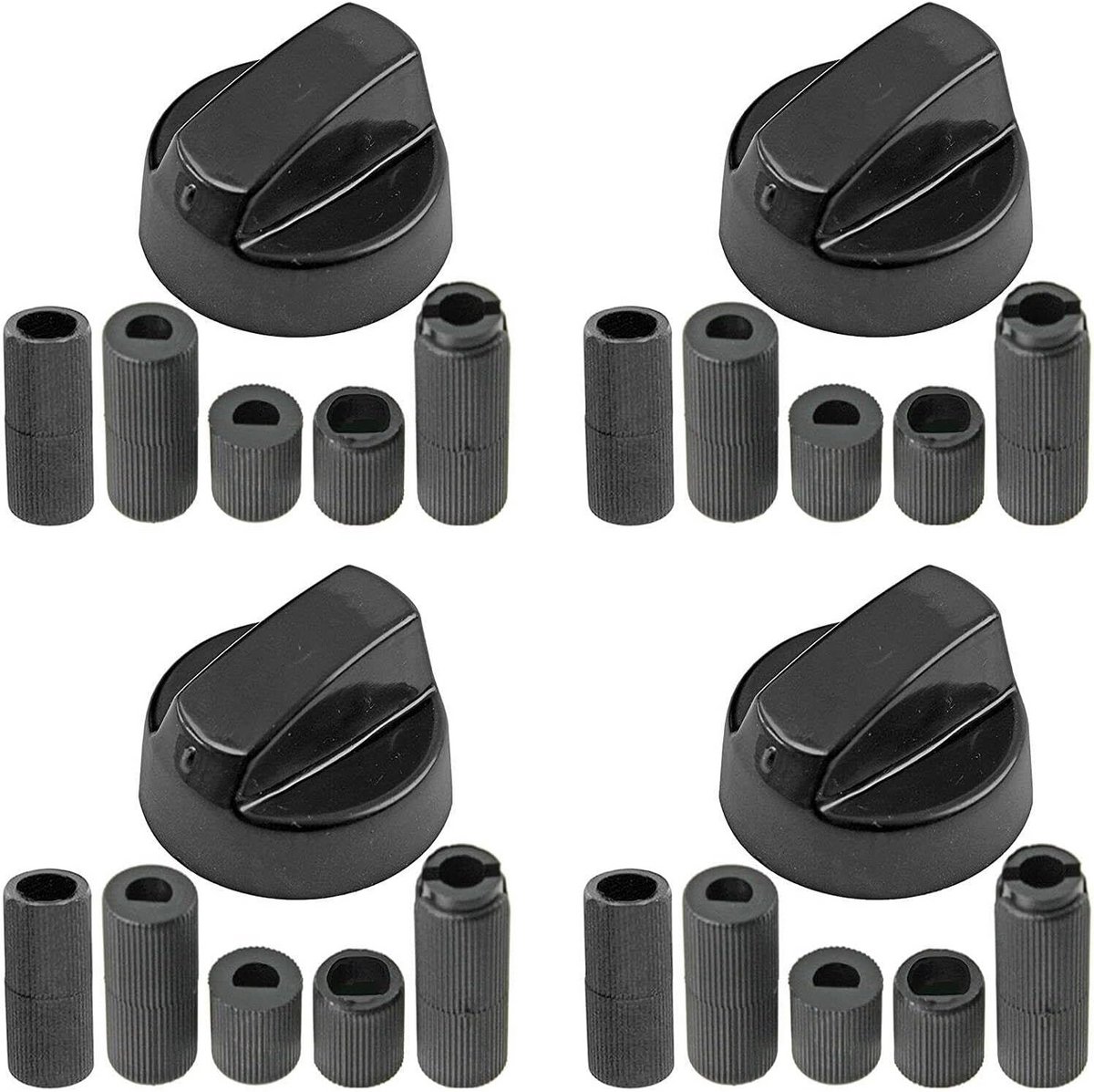 Universele Knoppen voor Oven, Fornuis en Kookplaat (4 Stuks)