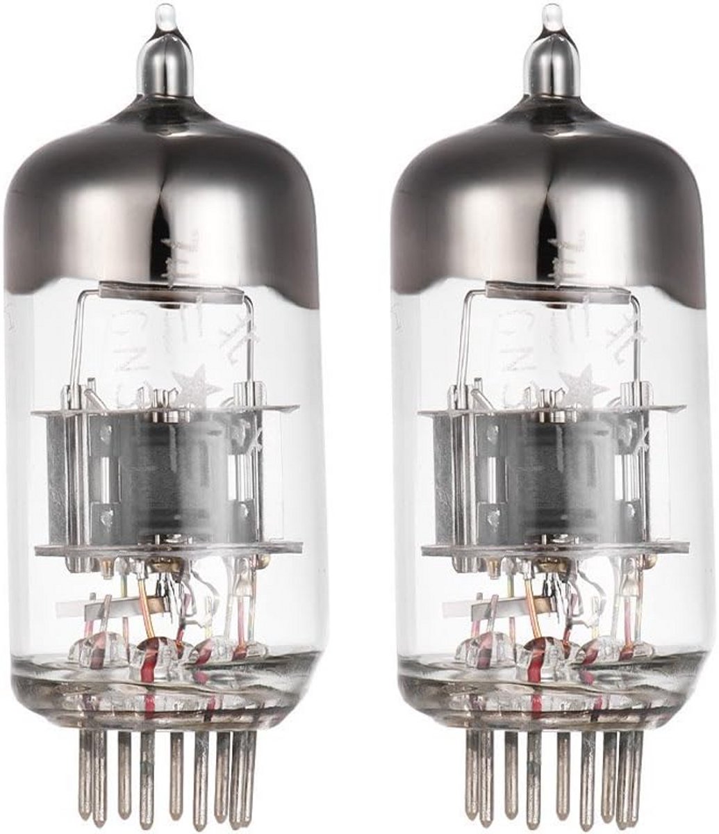 Set van 2 Vacuüm Buisjes 9-pins voor Audio Versterkers (Vervanging voor 6N3P, 2C51, 5670)