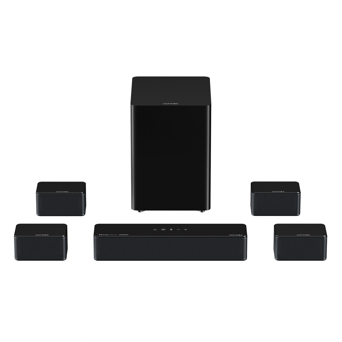 ULTIMEA Soundbar Poseidon D80 7.1ch Dolby Atmos Zwart - ULTIMEA - €299,99