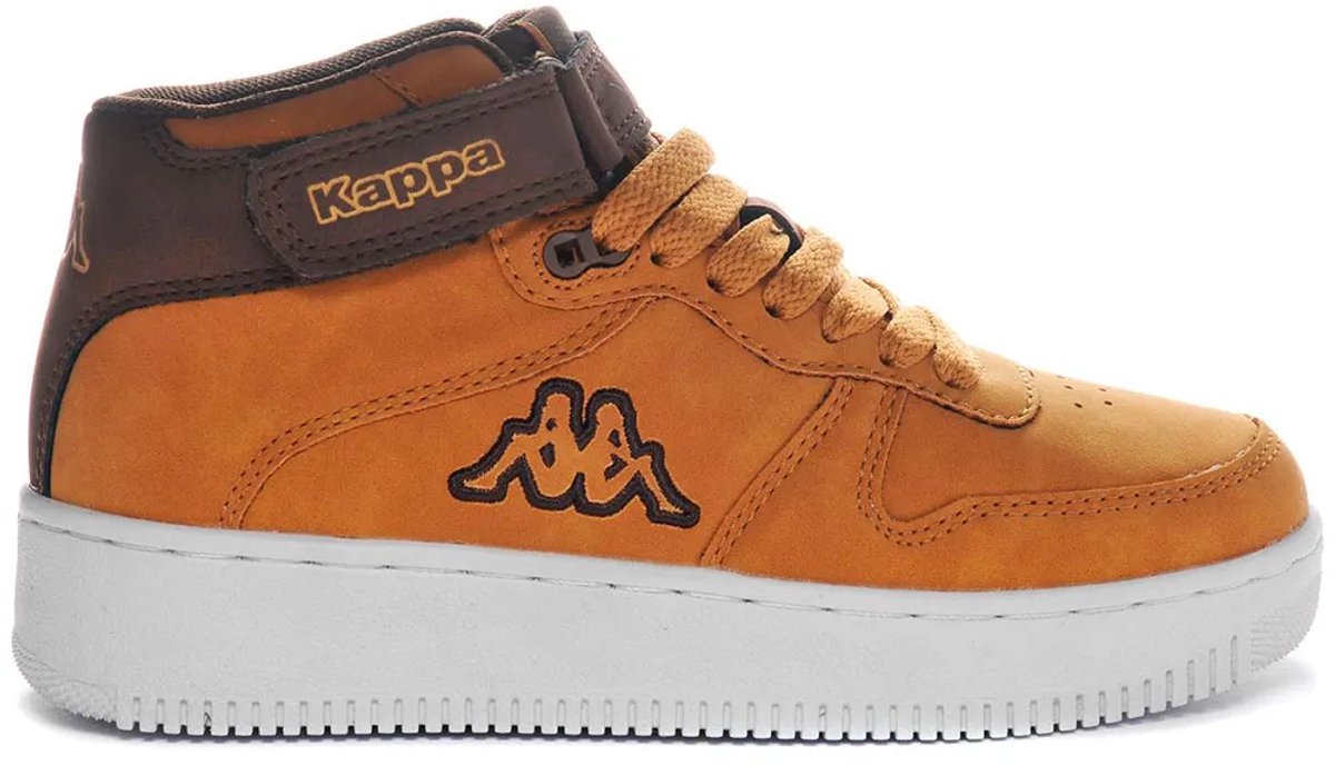 Kappa Maserta 4 Mid V Schoenen Jongens Meisjes Bruin