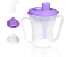 Drinkbeker met Regeling voor Ouderen met Slikproblemen (5cc/10cc) - Anti-Verstikking