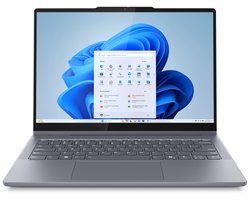 Lenovo IdeaPad 5 2-in-1 14IAL10 Intel Core Ultra 5 225U Hybride (2-in-1) 35,6 cm (14") Touchscreen WUXGA 8 GB LPDDR5x-SDRAM 512 GB SSD Wi-Fi 6 (802.11ax) Windows 11 Home Grijs Amerikaans Engels