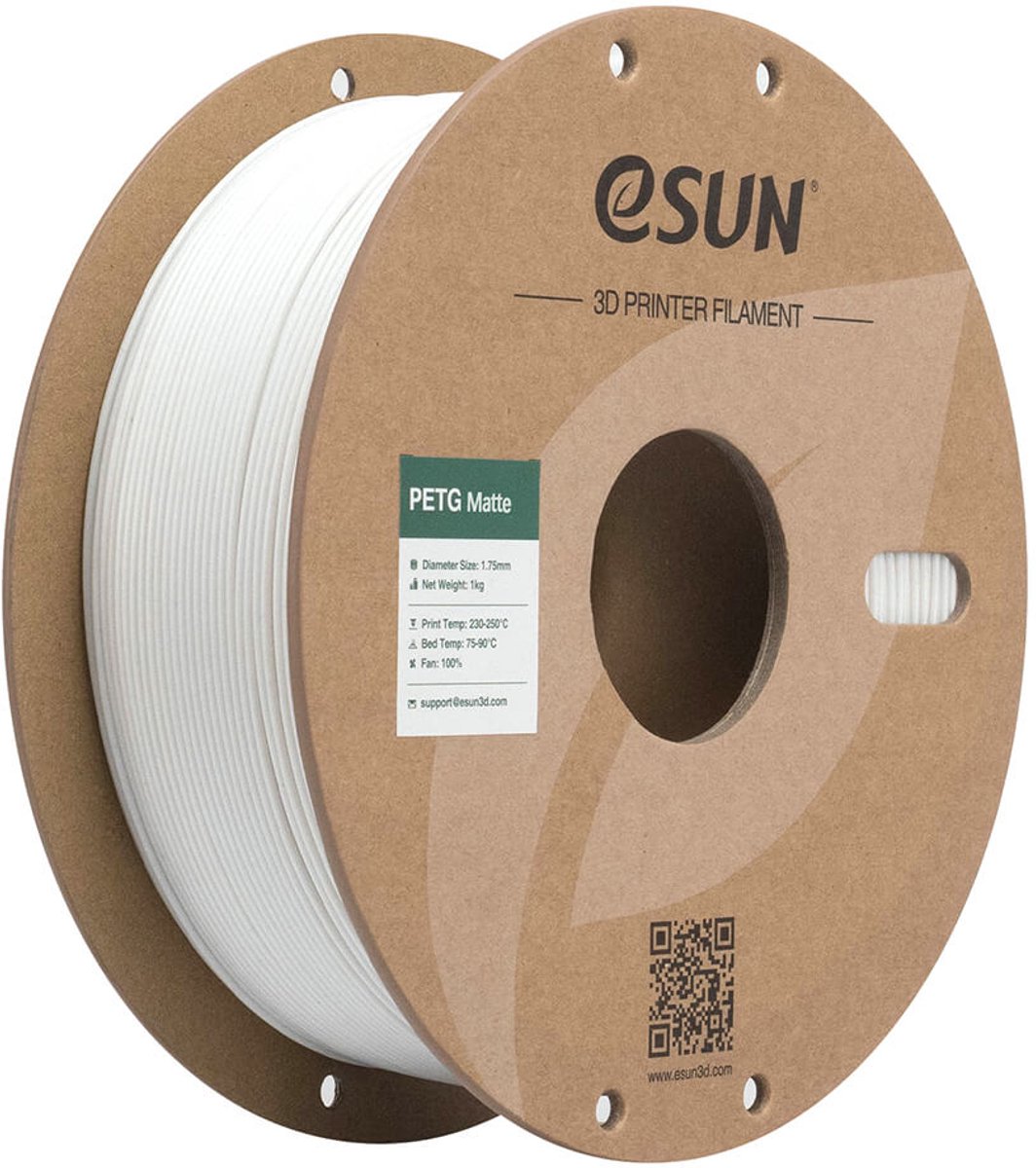 eSUN - PETG-Matte White (1.75mm - 1kg)