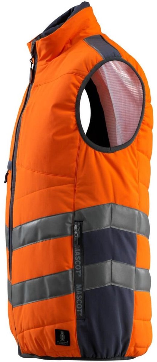 Mascot Safe Supreme Wintervest 15565-249 - hi-vis oranje/donkermarine - XL