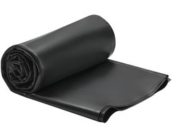 EPDM-rubberen dakbedekking op rol, 4,5 x 7,6 m, dikte 45 mil, duurzaam en weerbestendig, bestand tegen extreme temperaturen, flexibel ontwerp voor eenvoudige installatie, ideaal voor campers, daken en vijvers