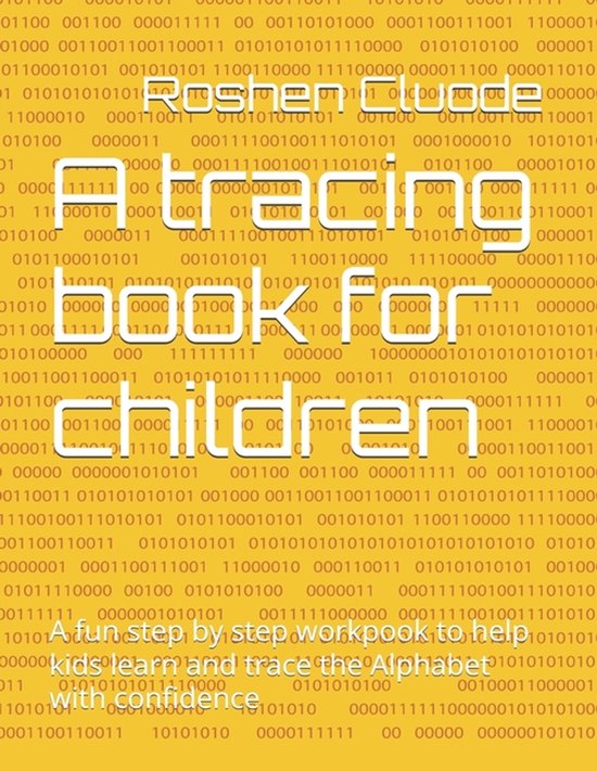 A tracing book for children - cover