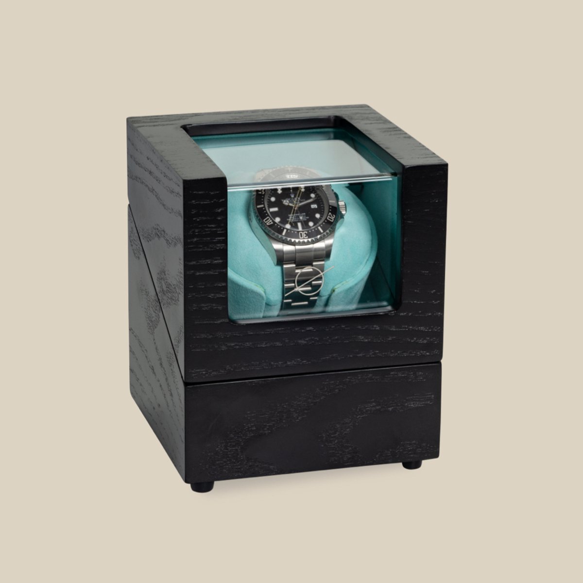 Roogs watchwinder voor 1 automatische horloge - Zwart