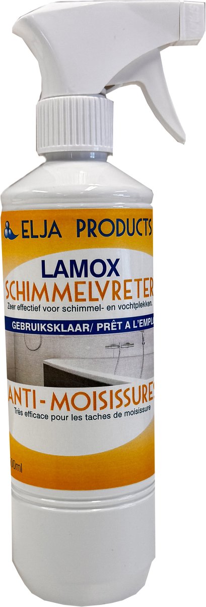 Schimmelvreter | 500ML Spray Kant en Klaar | tegen schimmel en algen op wanden, vloeren, voegen, binnen en buiten