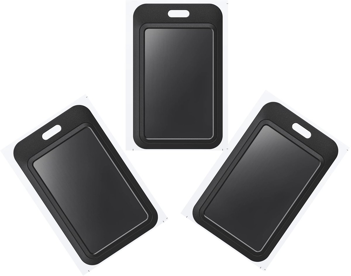 IMPERATORIS® Badgehouder - Pashouder Soft - ID Cardhouder - Waterdicht - Ideaal voor School, Universiteit en Kantoor - 3 Stuks