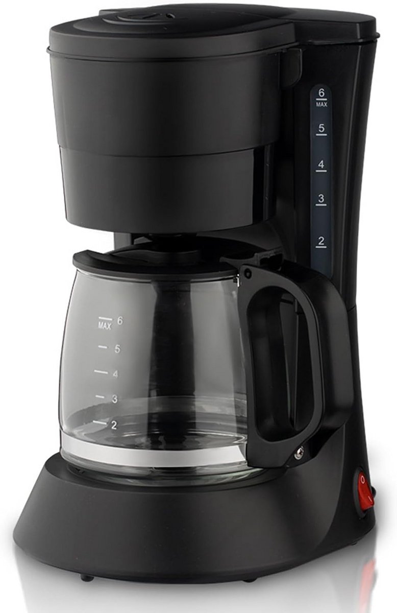 Compact Amerikaans Koffiezetapparaat 600ml Filterkoffiezetapparaat met 600W Vermogen