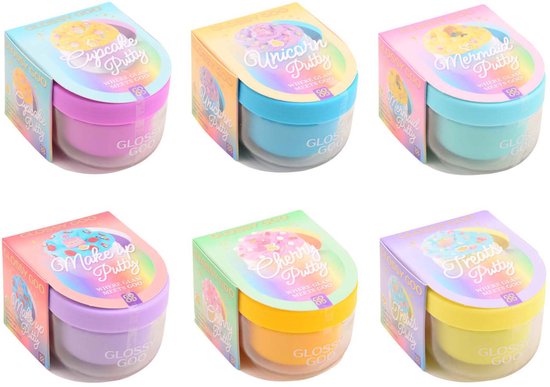 Johntoy GlossyGoo Beauty putty kinderspeelgoed multicolor slijm.