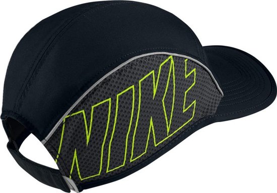 Nike Aerobill AW84 cap unisex zwart/lime | bol.com