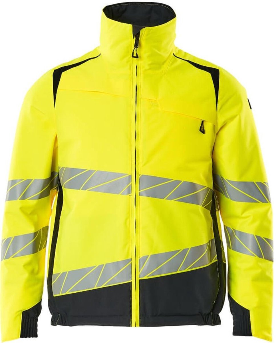 Mascot Accelerate Safe Winterjas 19435-231 hi-vis /donkermarine Geel