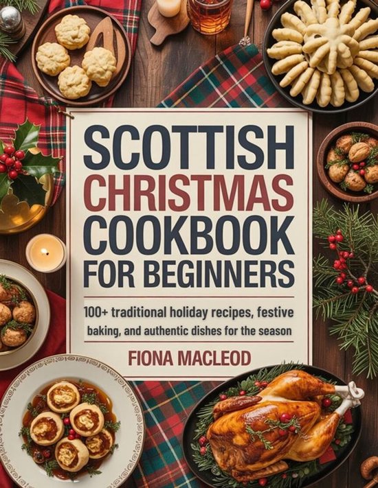 Scottish Christmas Cookbook for Beginners - cover