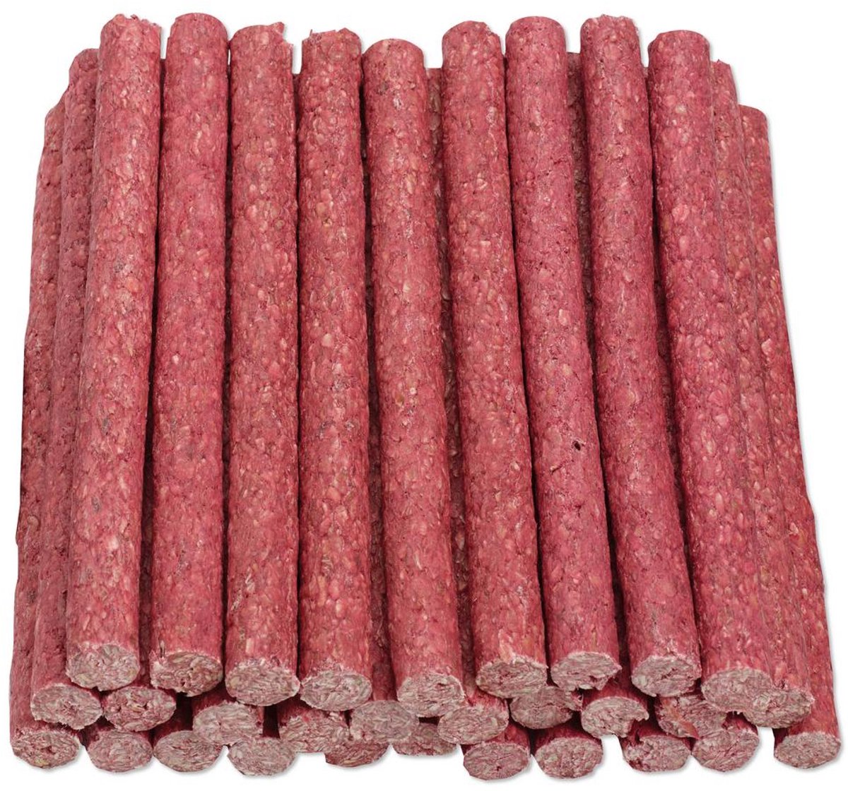 Crunchy Munchy Sticks groot 26 Cm lang 2 cm dik 20 stuks Rood