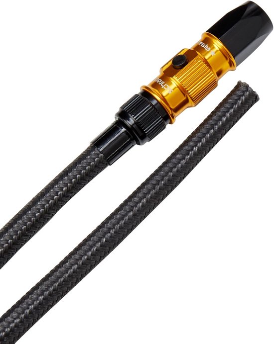 Vervangingsslang voor Fietspompen met Presta/Schrader en ABS Flip Ventiel - Universele Pasvorm — afbeelding 2