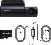 Nordväl DC101-2K Dashcam + 64GB + PMPC03 Parkeermodus Kabelset - Wifi - GPS - 2K-resolutie