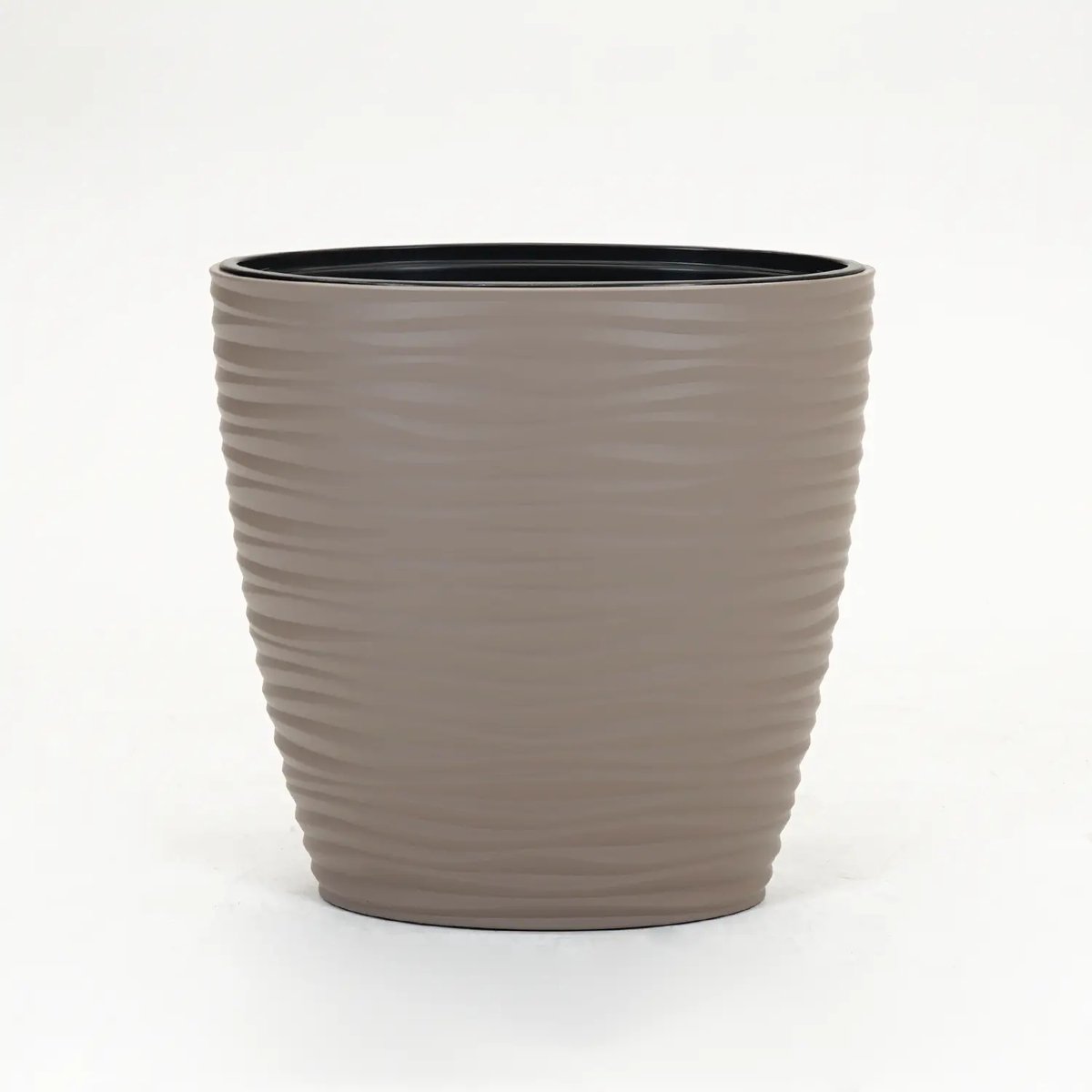 Vita bloempot Sahara Dunes elipse 60 taupe