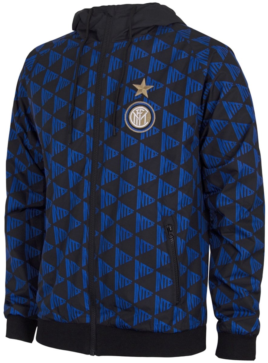 COPA - Inter Milan All Over Windbreaker - Heren - Zwart/Blauw - L